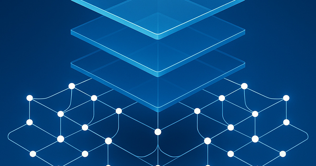 Gráfico de dados em fundo azul profundo, com elementos em azul corporativo e branco, transmitindo uma atmosfera de governança e confiabilidade