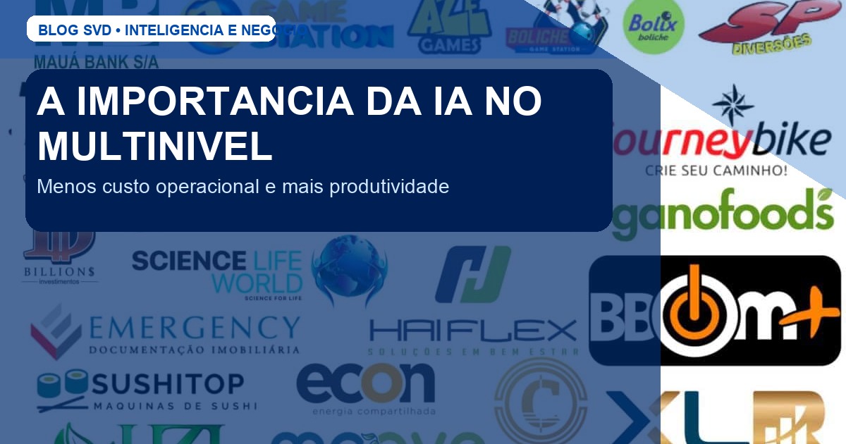 A importância da IA no Marketing Multinível e Vendas Diretas