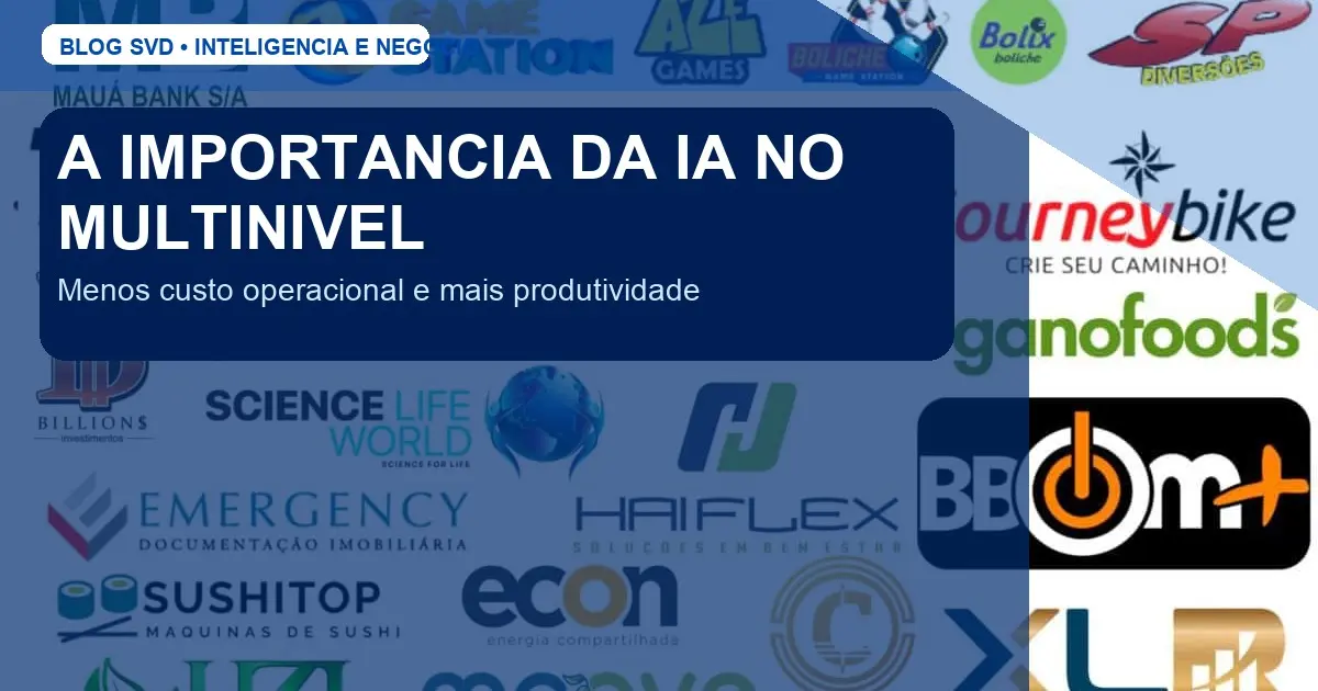 A importância da IA no Marketing Multinível e Vendas Diretas